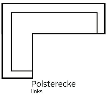 sit&more Ecksofa Benson L-Form, wahlweise mit Bettfunktion