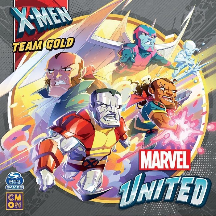 Cool Mini Or Not Spiel Marvel United X-Men - Team Gold
