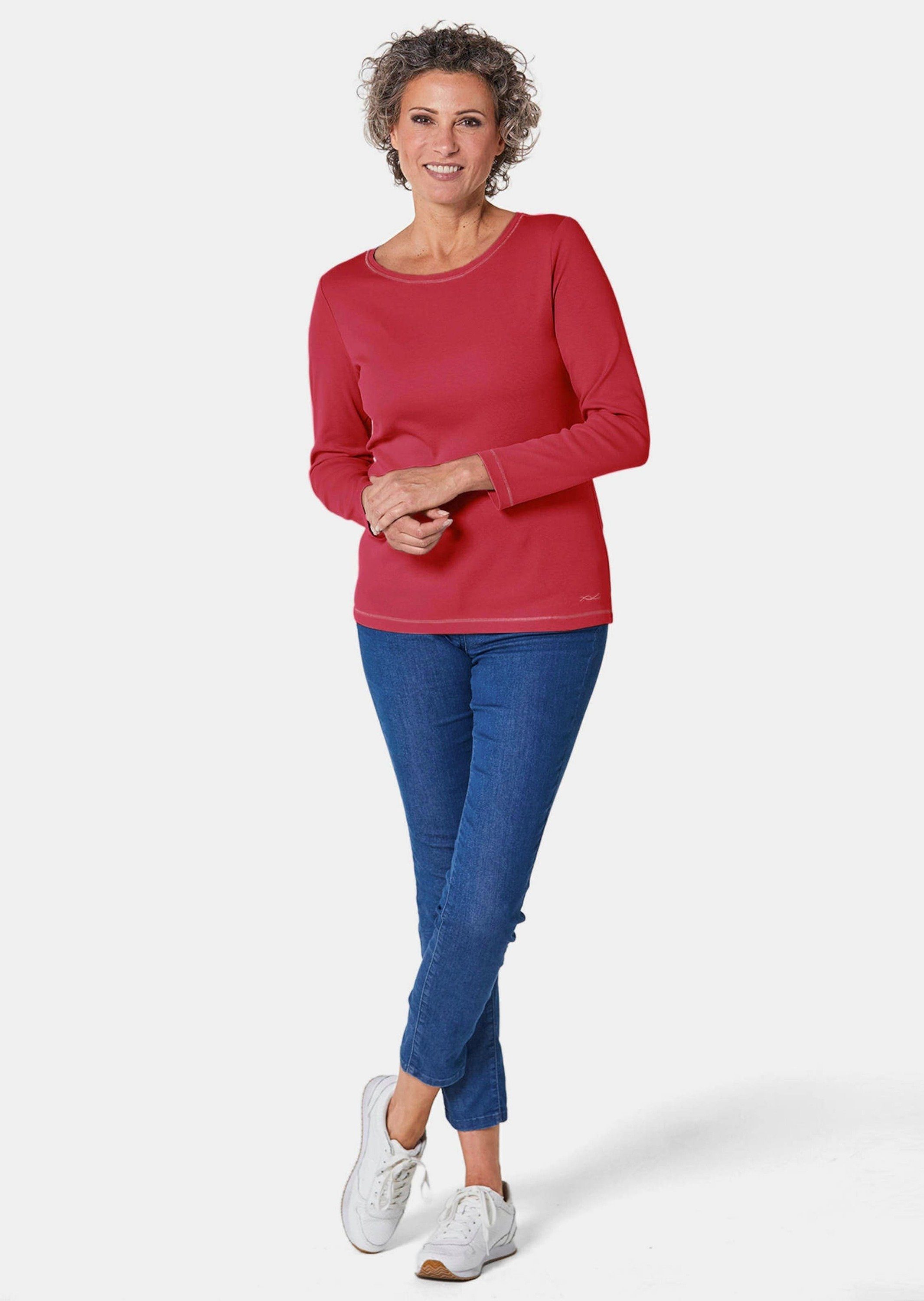 GOLDNER T-Shirt Basic T-Shirt aus reiner günstig online kaufen