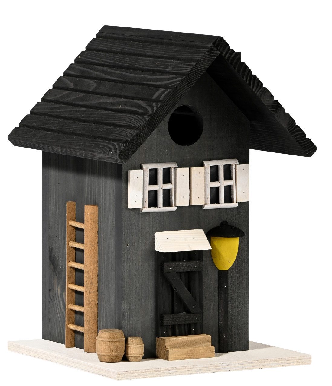 dobar Nistkasten Dobar Nistkasten Onkel Bob schwarz 18,5 x 19 x