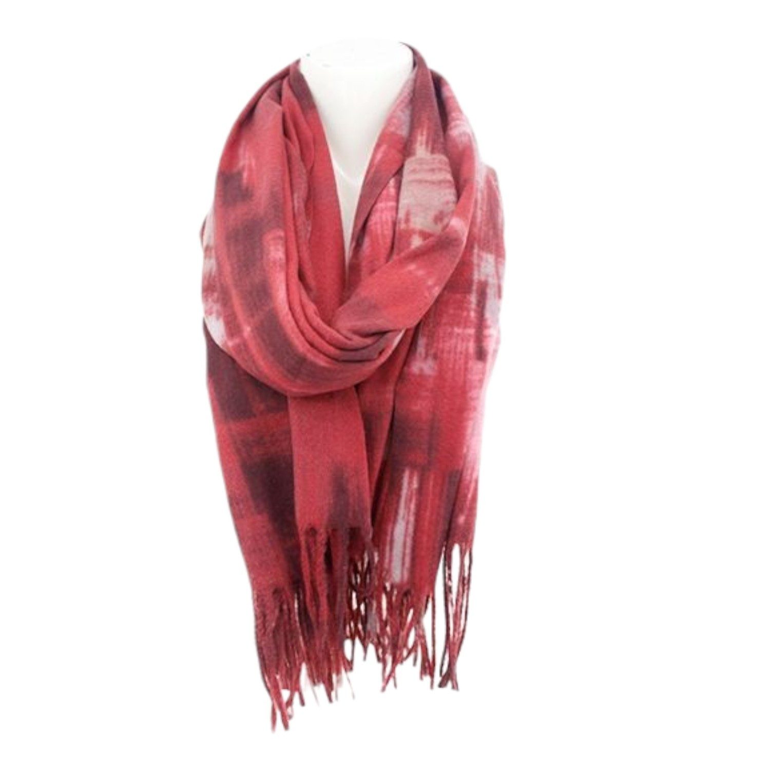 VewoTex Schal Winter Damen Schal Soft Cashmera » Winterschal Picasso, (Kein Set, 1-St. EInzeln), » Fransenschal » Damenschal 180 x 70 cm