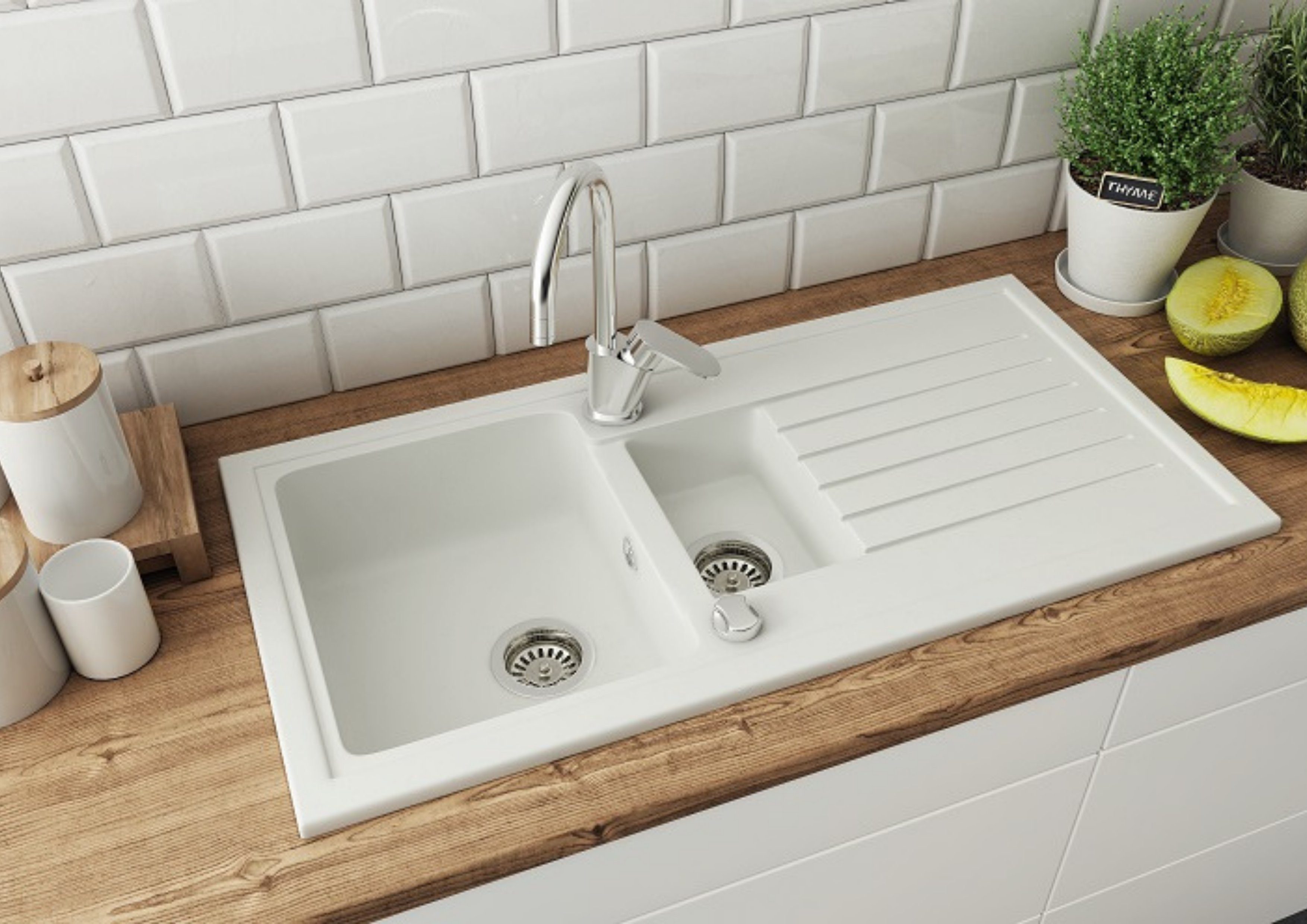 OTTOTrade™ Купить Раковина Faizee Möbel Granitspüle »Granitspüle Spülbecken Küchenspüle