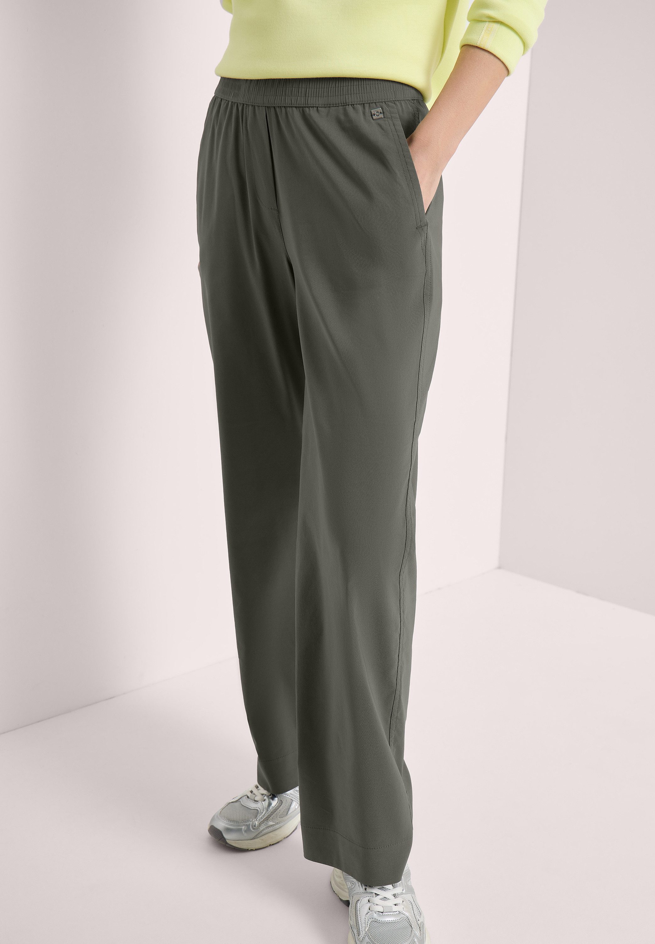 CECIL Stoffhose mit Wide Legs