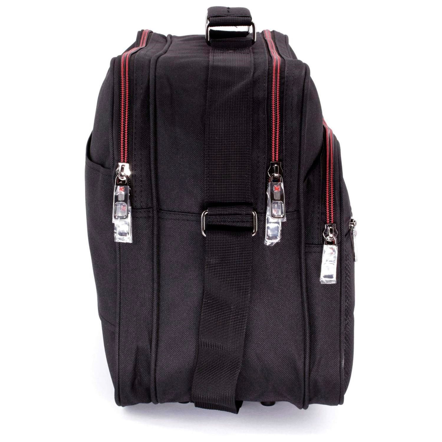 SHG Messenger Bag ◊ Messenger Bag Umhängetasche Schultertasche, Flugbegleiter Arbeitstasche Freizeittasche