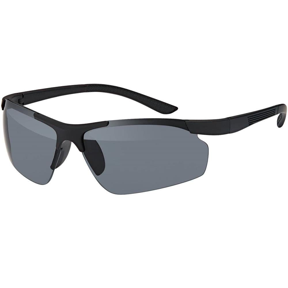 1-St), Polarisiert, Sport Schwarz Sonnen Linsen BEZLIT Fahrradbrille Eyewear (Packung, Brille polarisierten mit