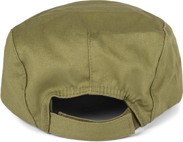 styleBREAKER Flat Cap (1-St) Cabrio Cap einfarbig