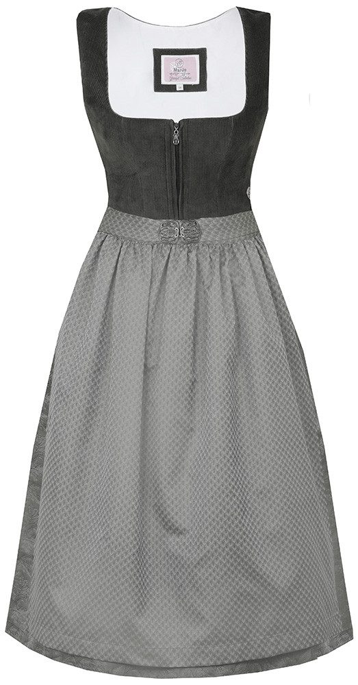 MarJo Dirndl Dirndl Finningen 65cm Länge waldgrün