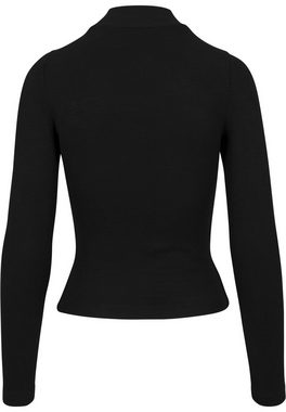URBAN CLASSICS T-Shirt Urban Classics Damen Ladies Turtleneck Longsleeve (1-tlg)
