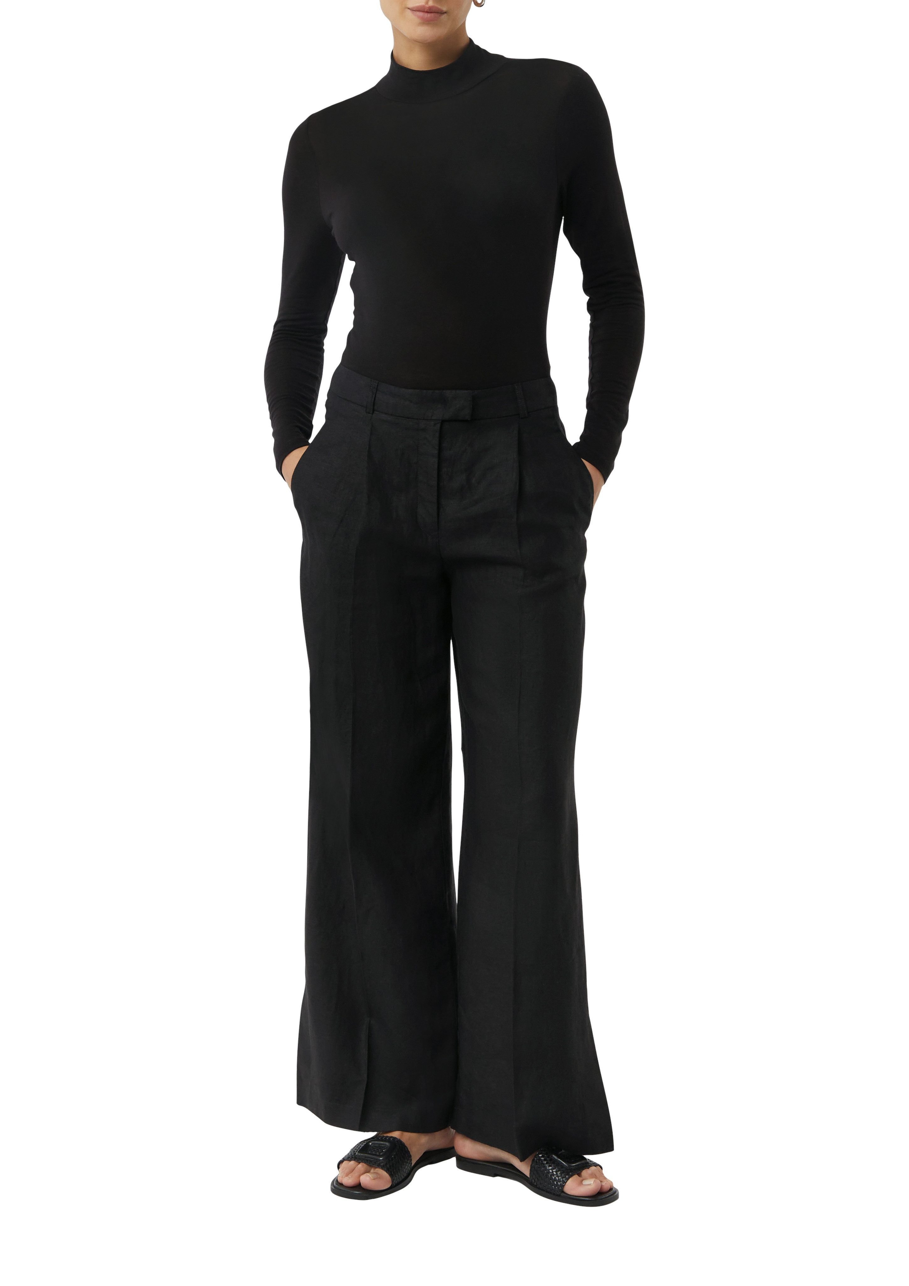 comma Langarmshirt mit Wollanteil günstig online kaufen