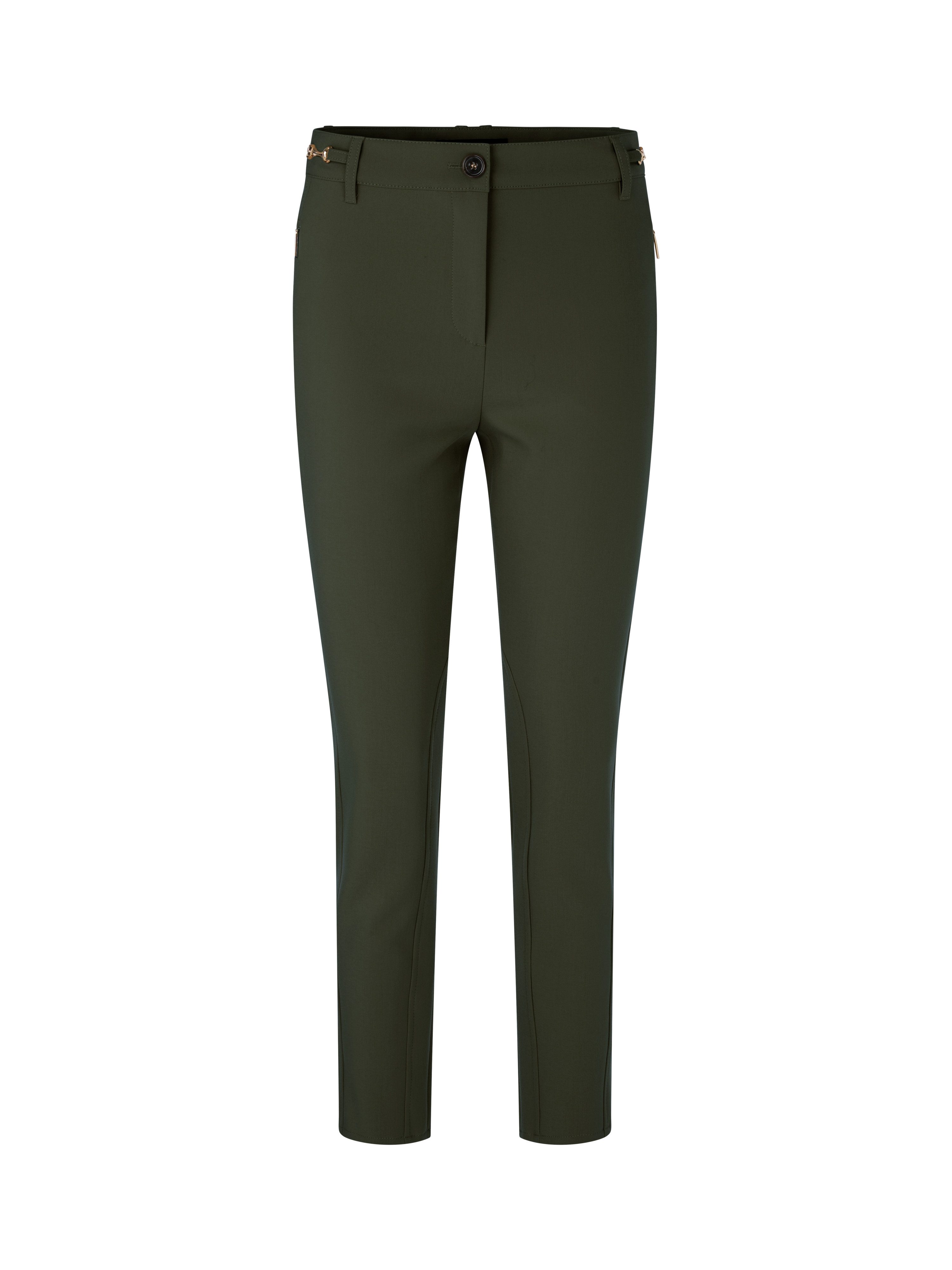 Marc Cain Stoffhose Equestrian Grace Premium Damenmode Model SILEA im Reiterhosen-Style