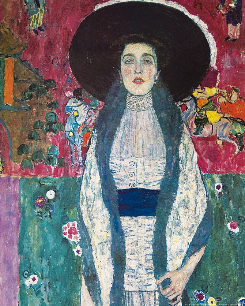 1art1 Poster Gustav Klimt Kunstdruck Bild - Adele Bloch Bauer, 1912 (50 x 40 cm)