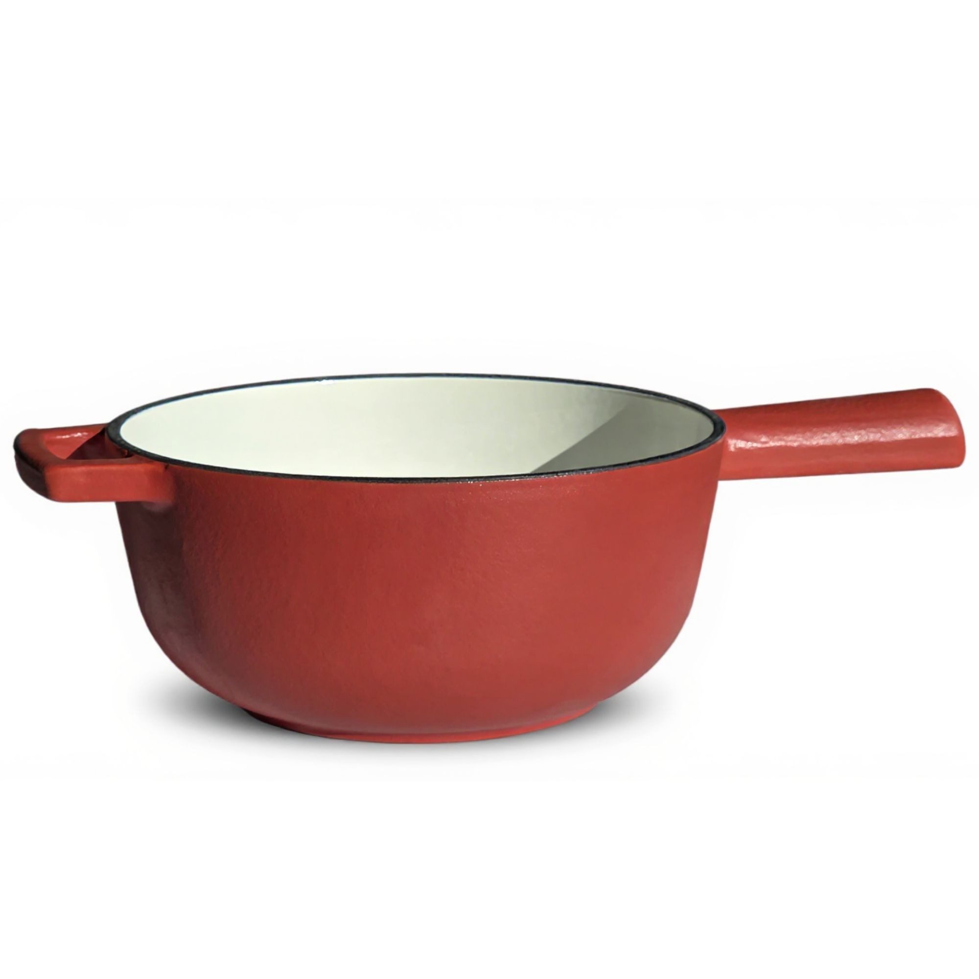 osoltus Kochtopf osoltus Fondue Käsefondue Fleischfondue Ersatz-Topf matt rot