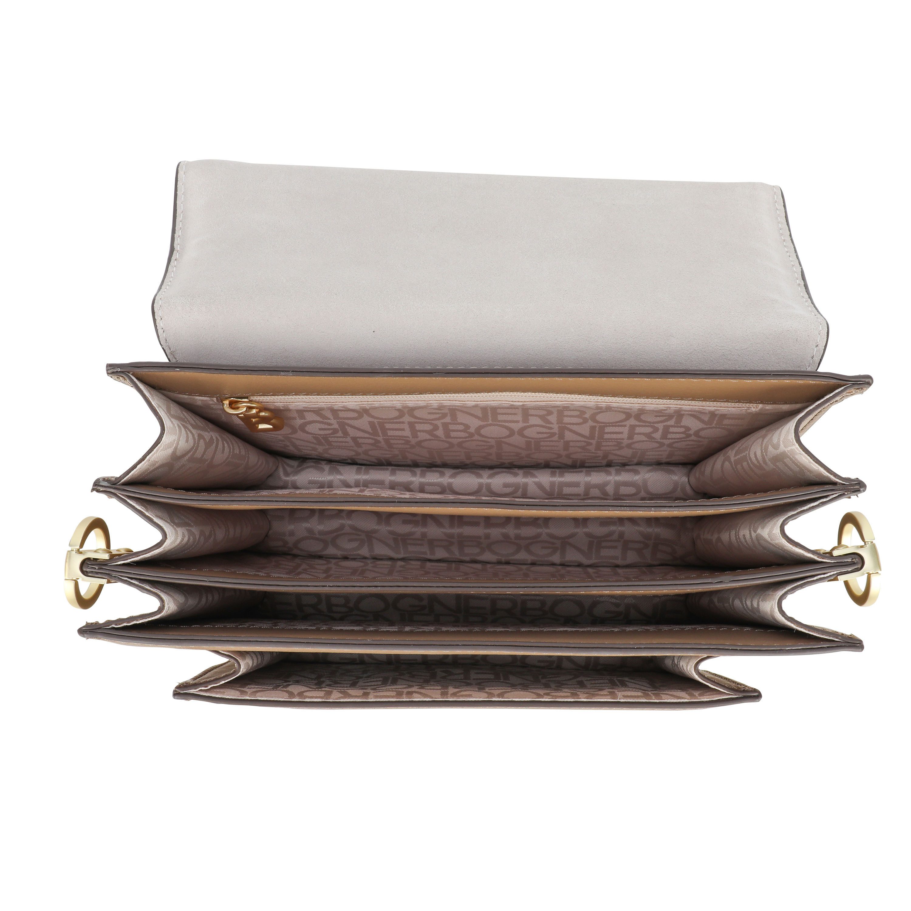 BOGNER Schultertasche Bogner - Damen Schultertasche Bex Rafia Eartha