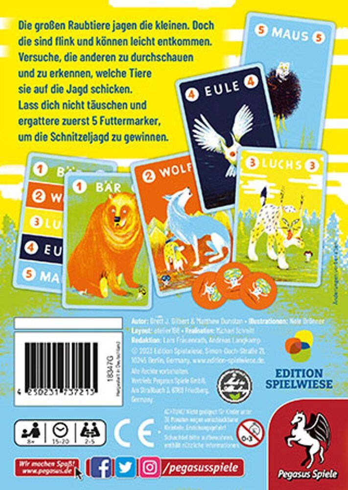 Pegasus Spiele Spiel Schnitzeljagd (Edition Spielwiese)