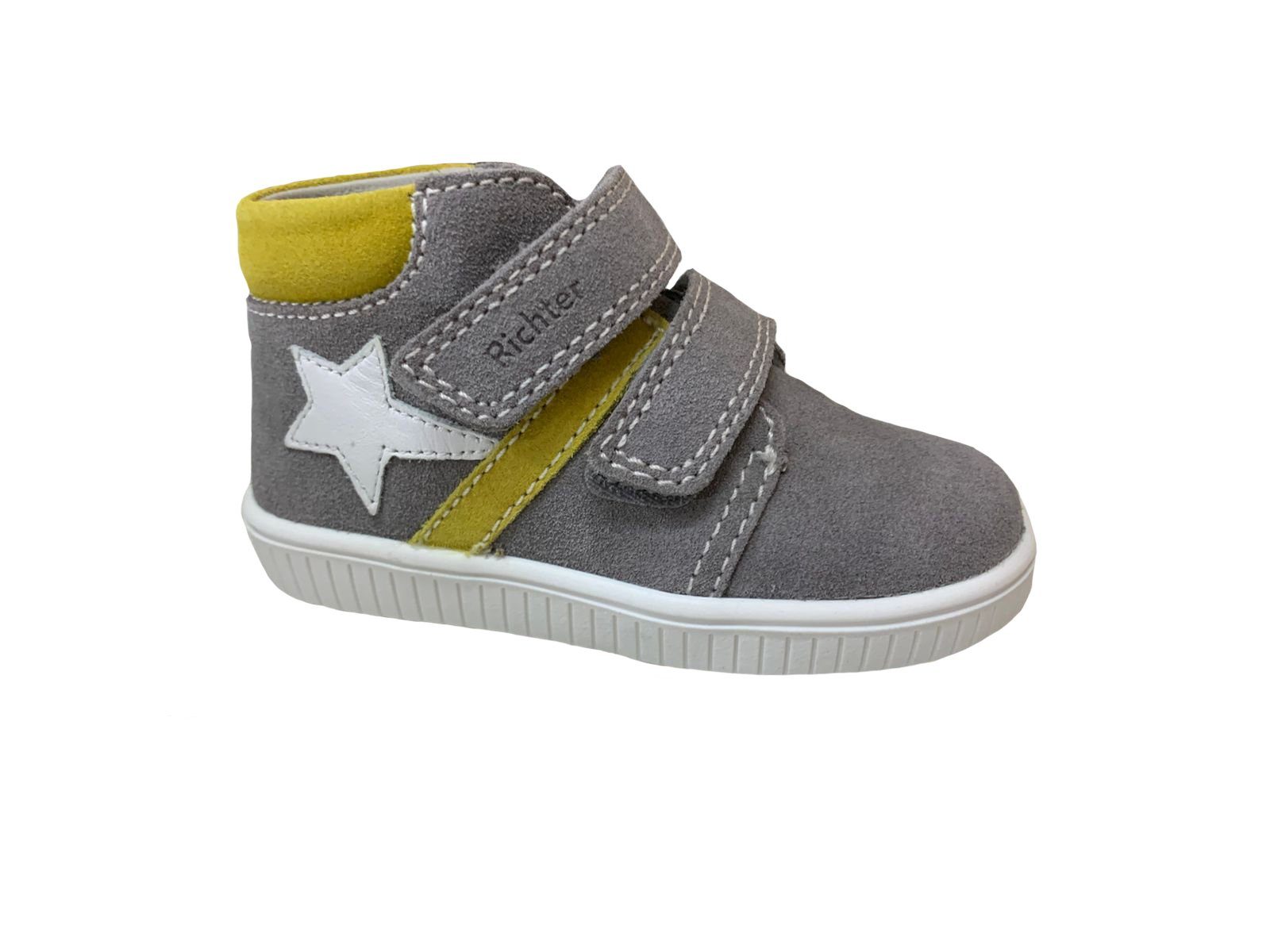 Richter Richter grau/kombi Kinder 2551-1111-6601 Kletterschuh Lauflernschuh