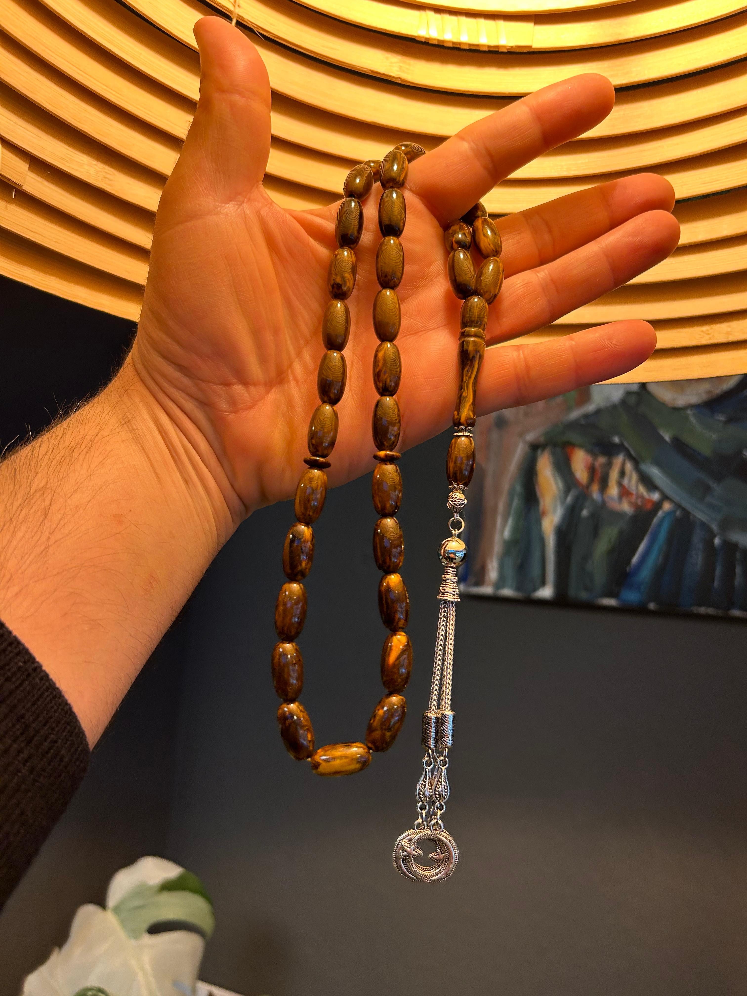 TesbihBid Kettenanhänger Old Bakalite Braun (Hand günstig online kaufen