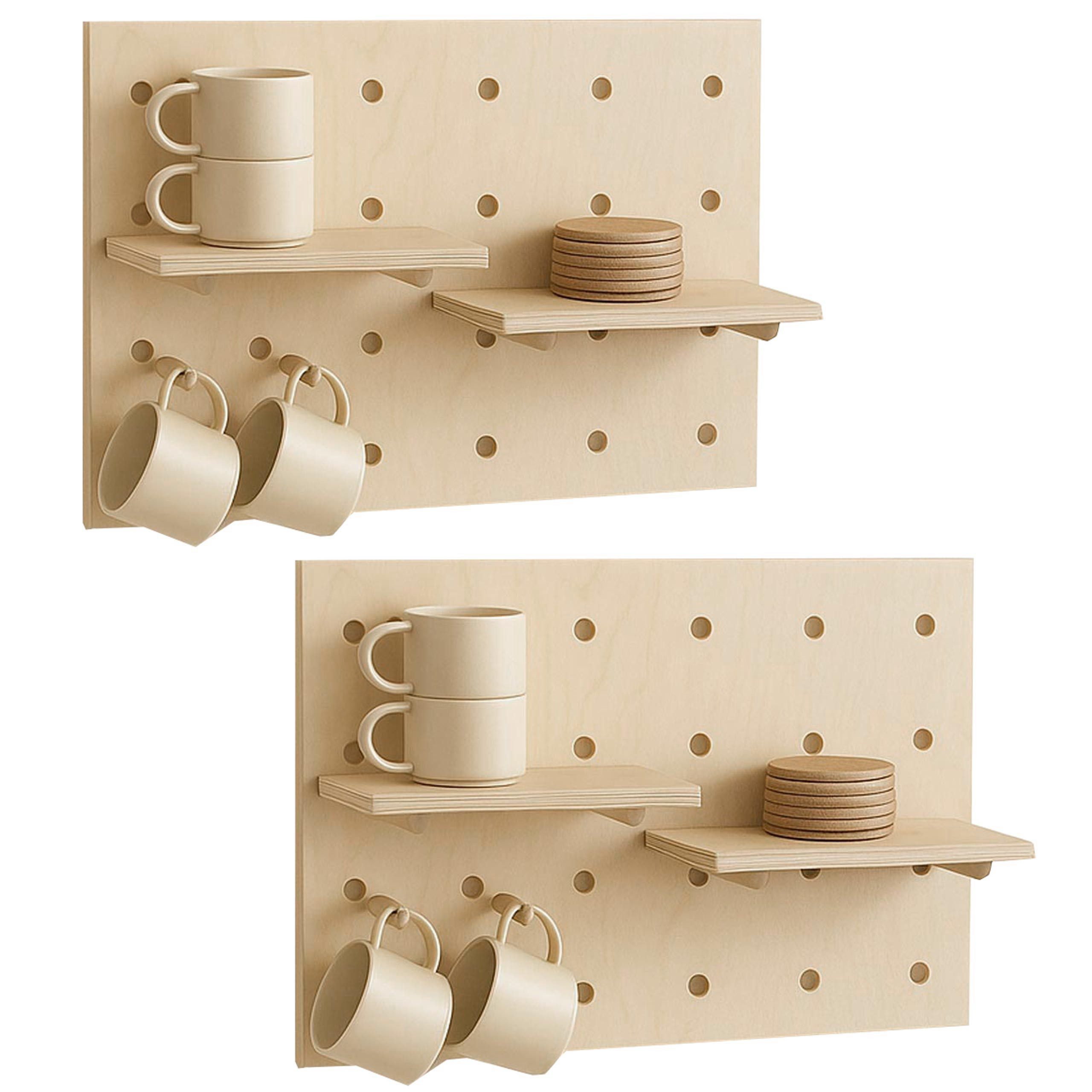 MCW Wandpaneel MCW-P24, BxL: 40x60 cm, (Komplett-Set) Waagrechte oder senkrechte Aufhängung möglich