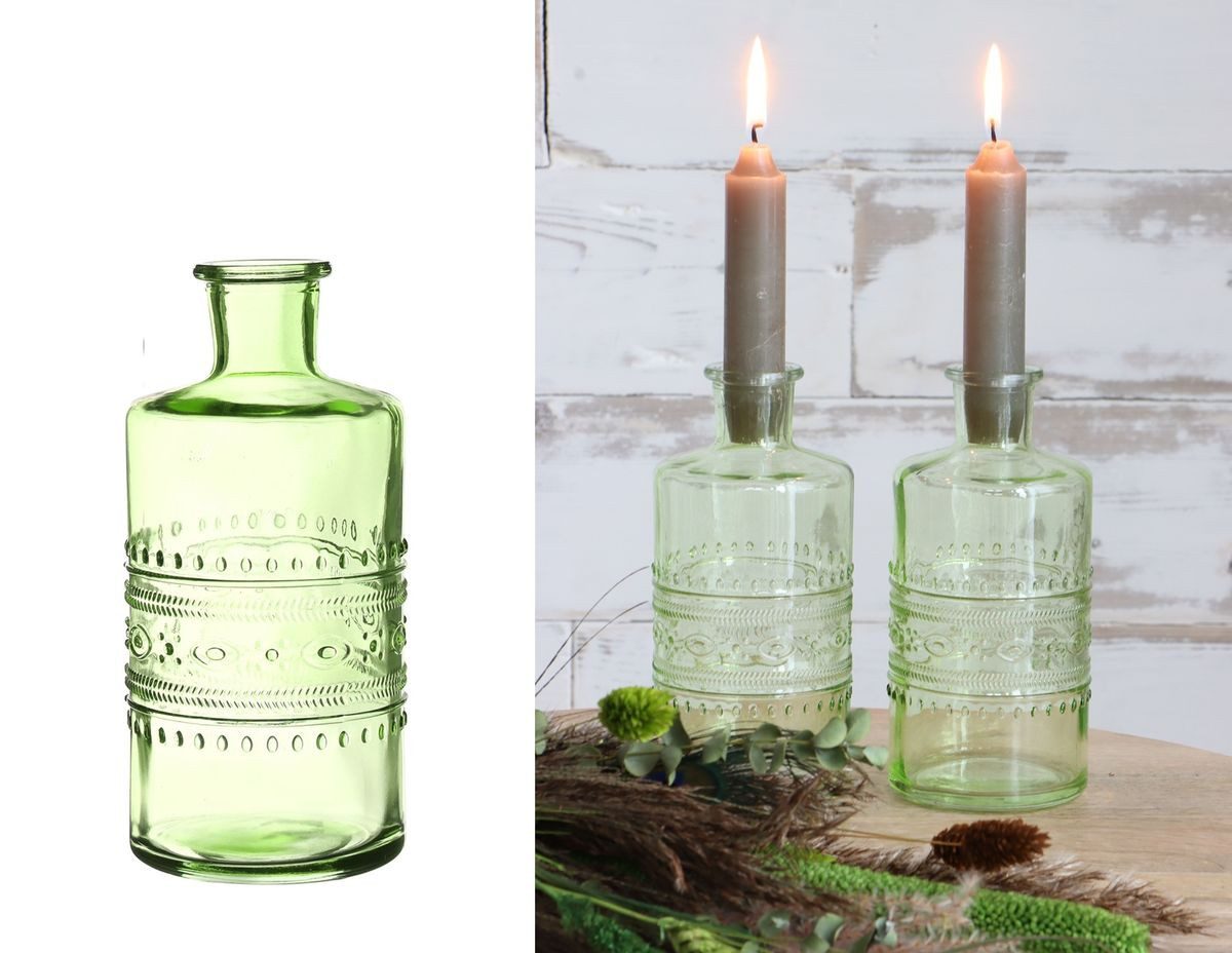 NaDeco Dekovase Glas Flasche Porto in günstig online kaufen