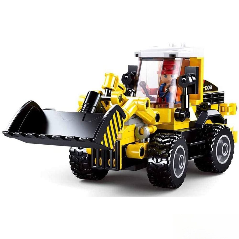 Sluban Radlader M38-B0803 Konstruktions-Spielset