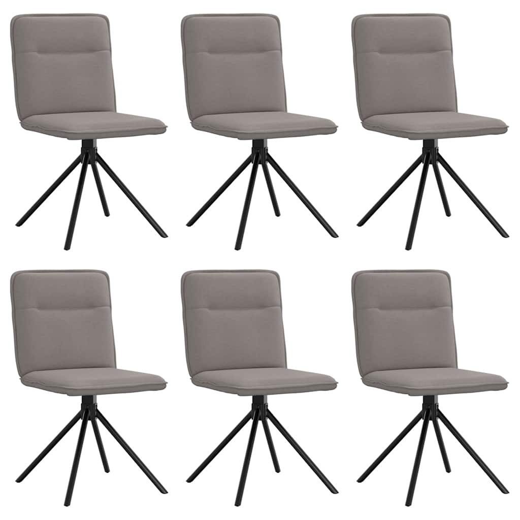 vidaXL Esszimmerstuhl Esszimmerstühle 6 Stk. Taupe günstig online kaufen