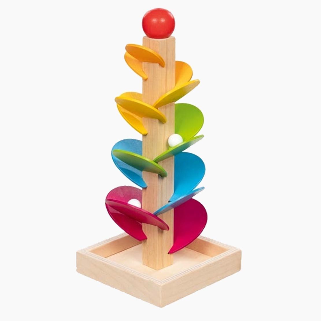 goki Spielzeug-Musikinstrument Murmelspiel Klangkaskade, (packung, 4 tlg., spar set), zauberhaftes Klangerlebnis für Kinder