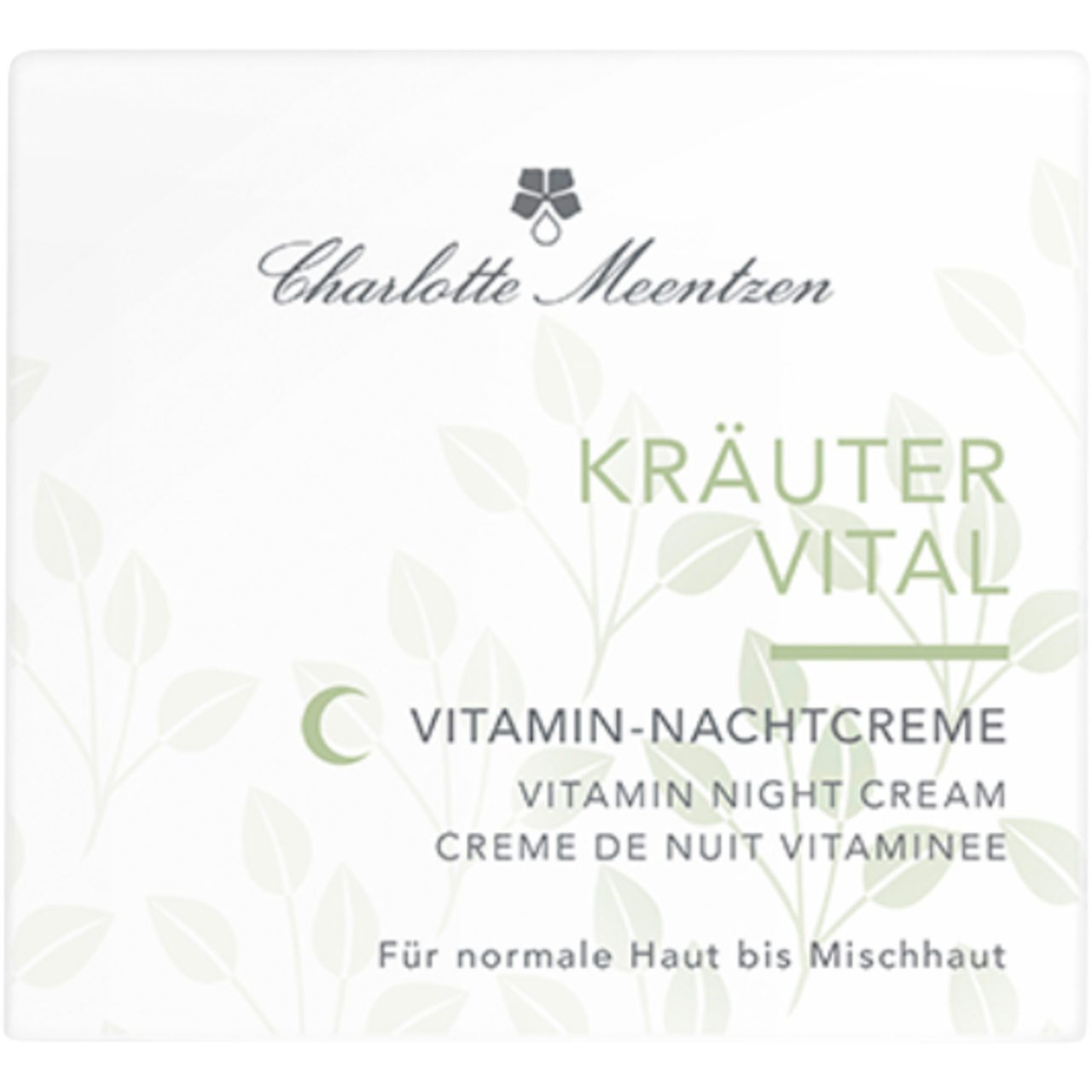 Charlotte Meentzen Nachtcreme Kräutervital Vitamin-Nachtcreme, Alle Hauttypen