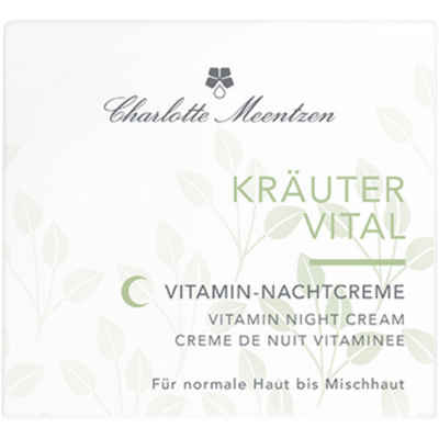 Charlotte Meentzen Tagescreme Kräutervital Vitamin-Nachtcreme