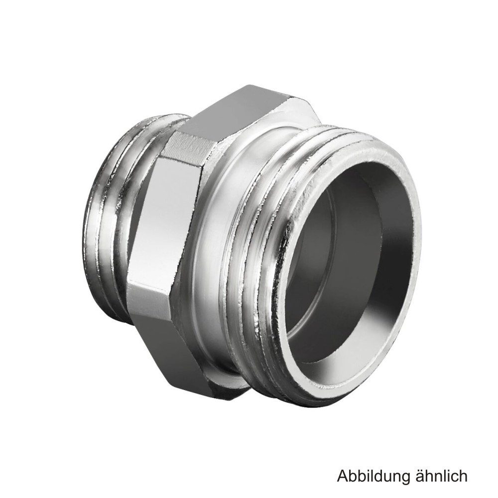 Oventrop Heizkörper Oventrop Einschraubst­utzen 1/­2" x 3/­4" konisch vernickelt selbstdic