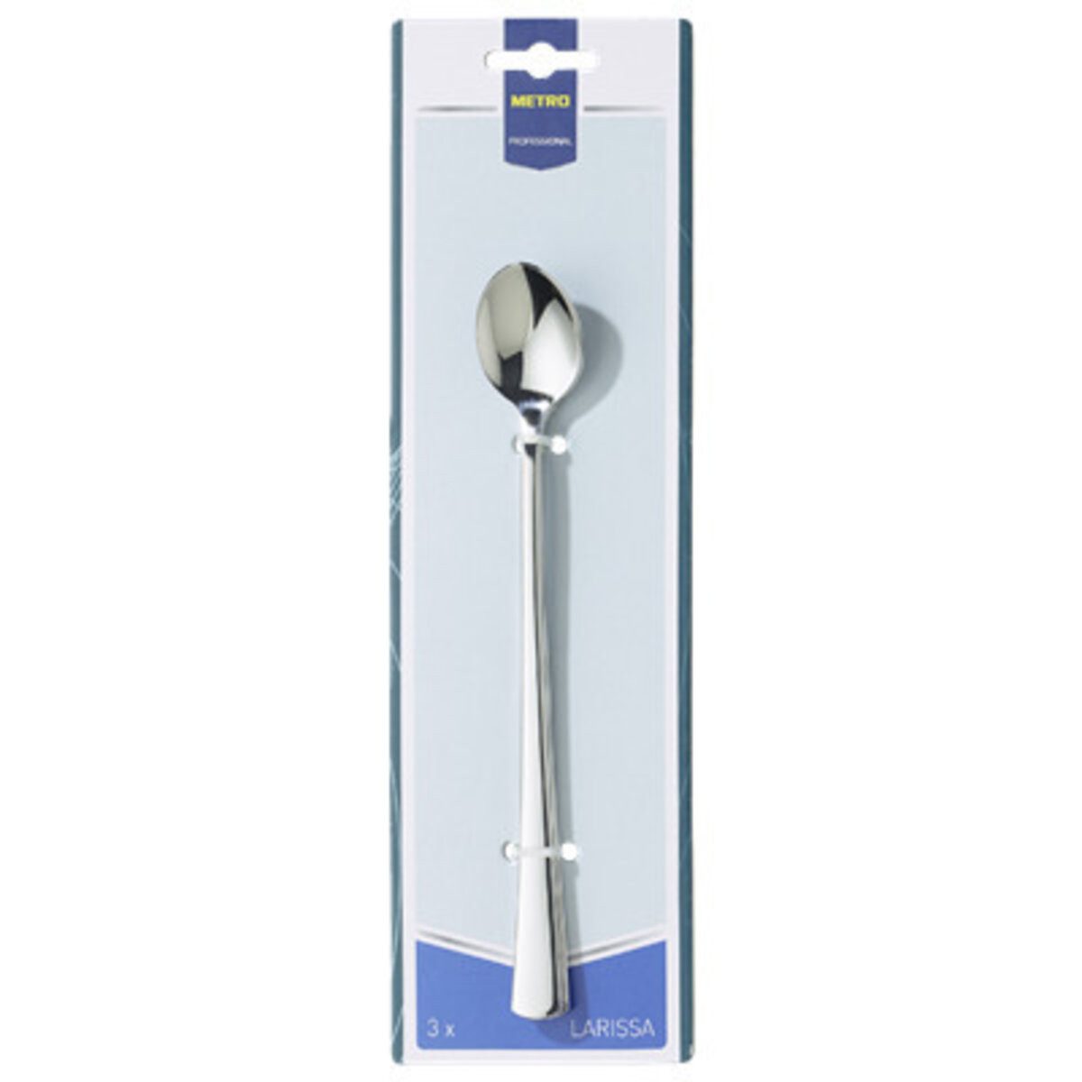 METRO Geschirr-Set Longdrinklöffel Larissa - 18/0 Edelstahl 12 Stück.