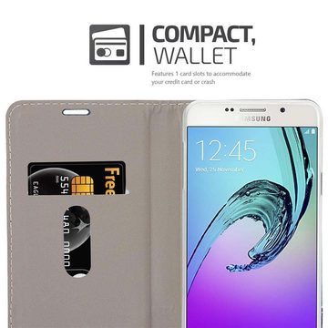 Cadorabo Handyhülle Samsung Galaxy A7 2016 Samsung Galaxy A7 2016, Klappbare Handy Schutzhülle - Hülle - mit Standfunktion und Kartenfach