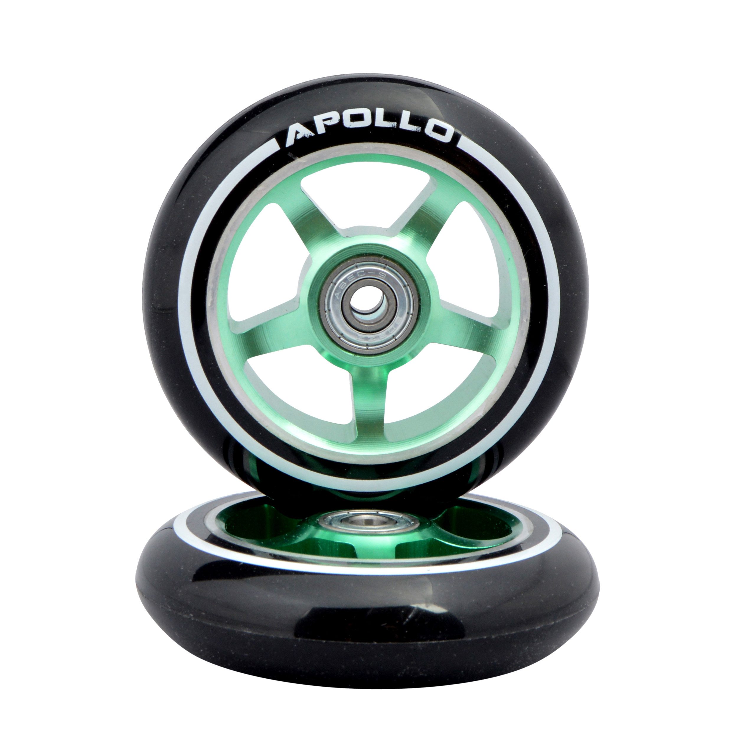 Apollo Трюк самокат Stunt Скутеры Ersatzräderset Pro Wheels - ABEC9 Kugellager, ABEC-9-Kugellager, Set aus 2 Rädern