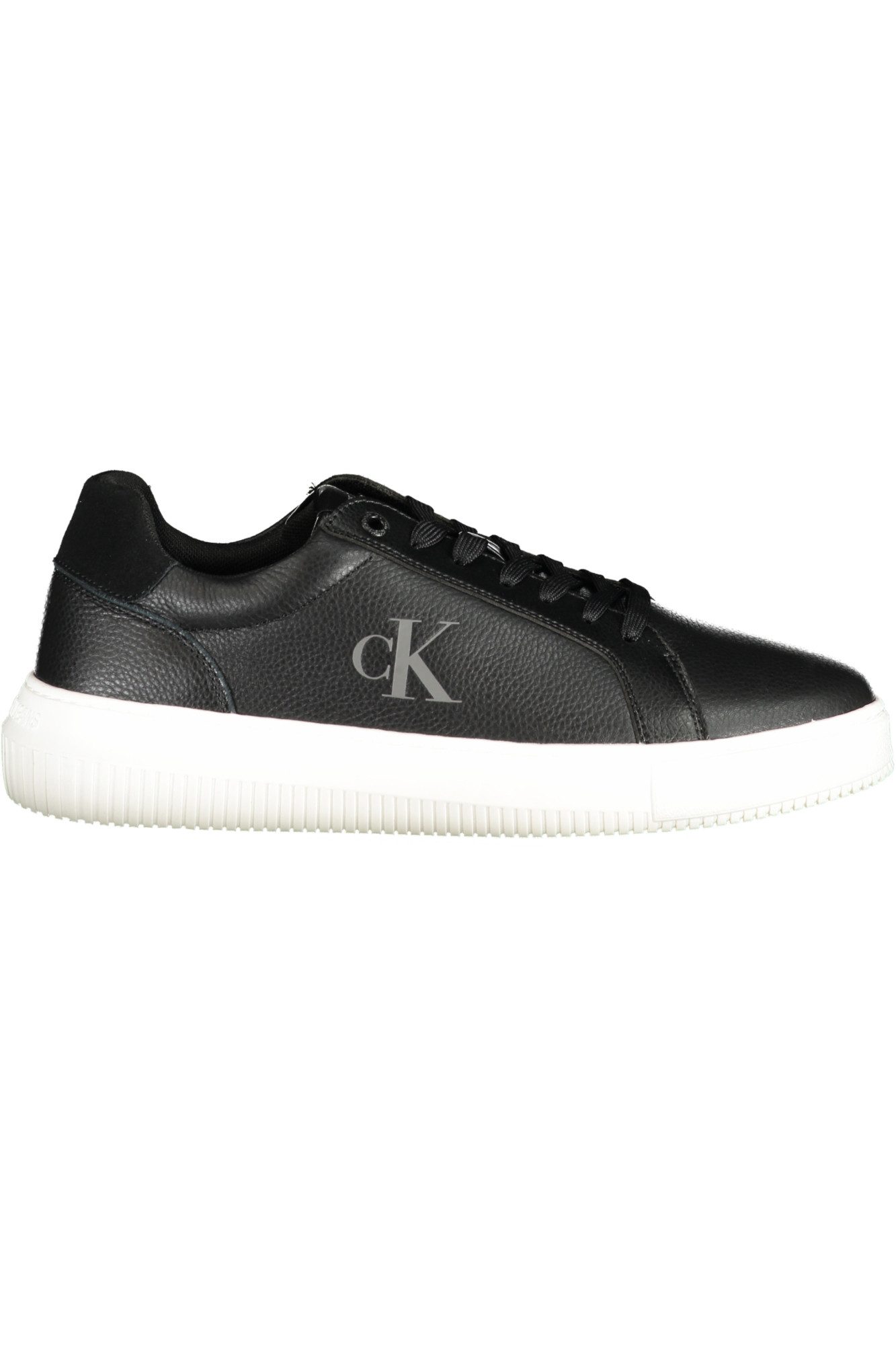 Calvin Klein Jeans Sneaker Herren Sportschuh Schwarz mit Kontrastdetails und