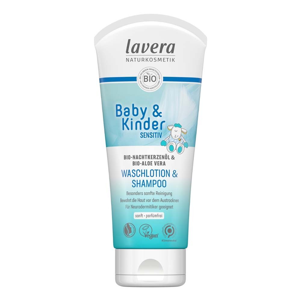 lavera Haarshampoo Baby & Kinder - Waschlotion & Shampoo 200ml