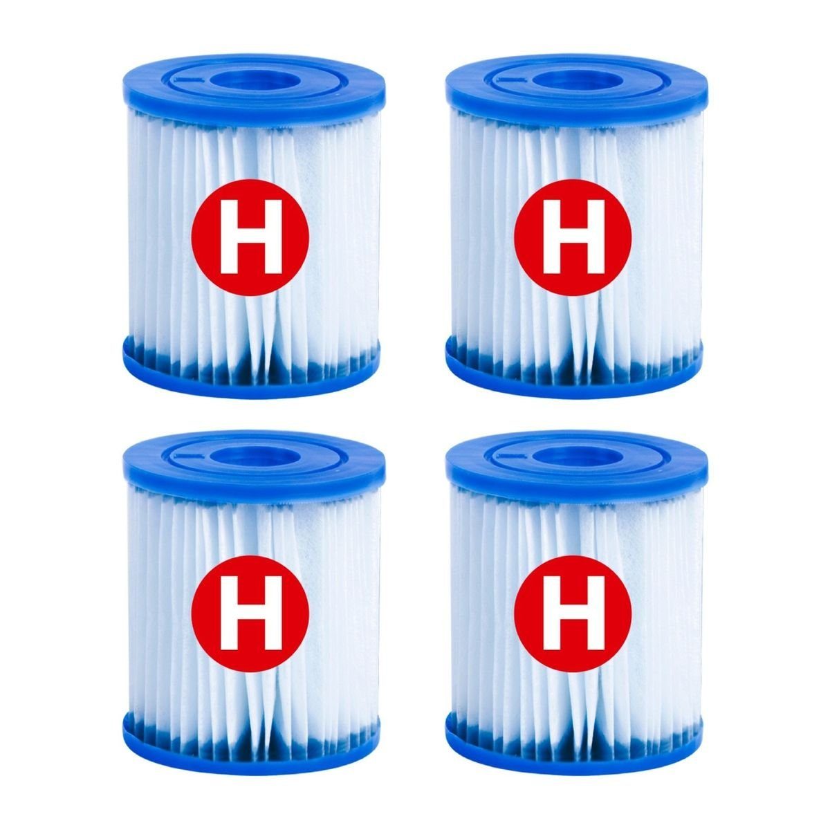 Pool-Filterkartusche INTEX Kartusche Filterpumpe Filter Easy-Set-Pool H 4er Set