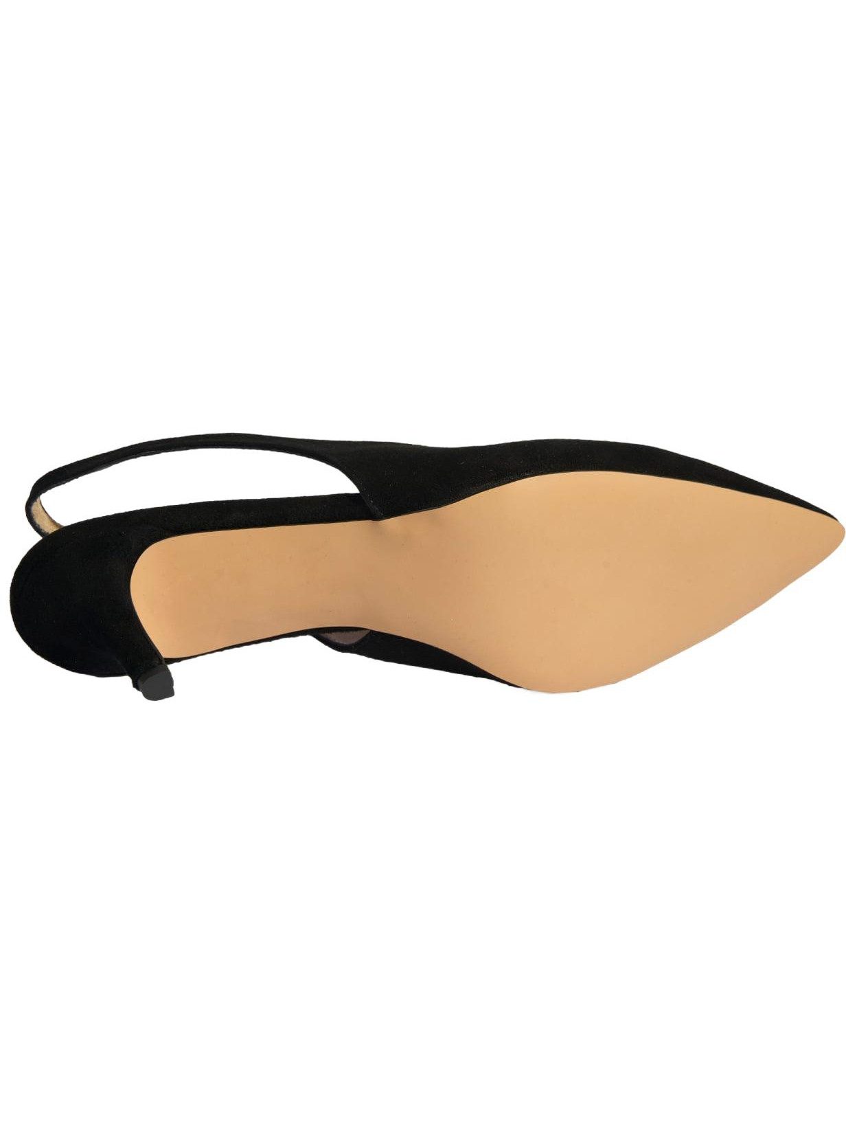 Desa Desa Damen-Slipper – Obermaterial und Futter aus Leder, Stilettoabsatz Pumps – Bild 4 von 5