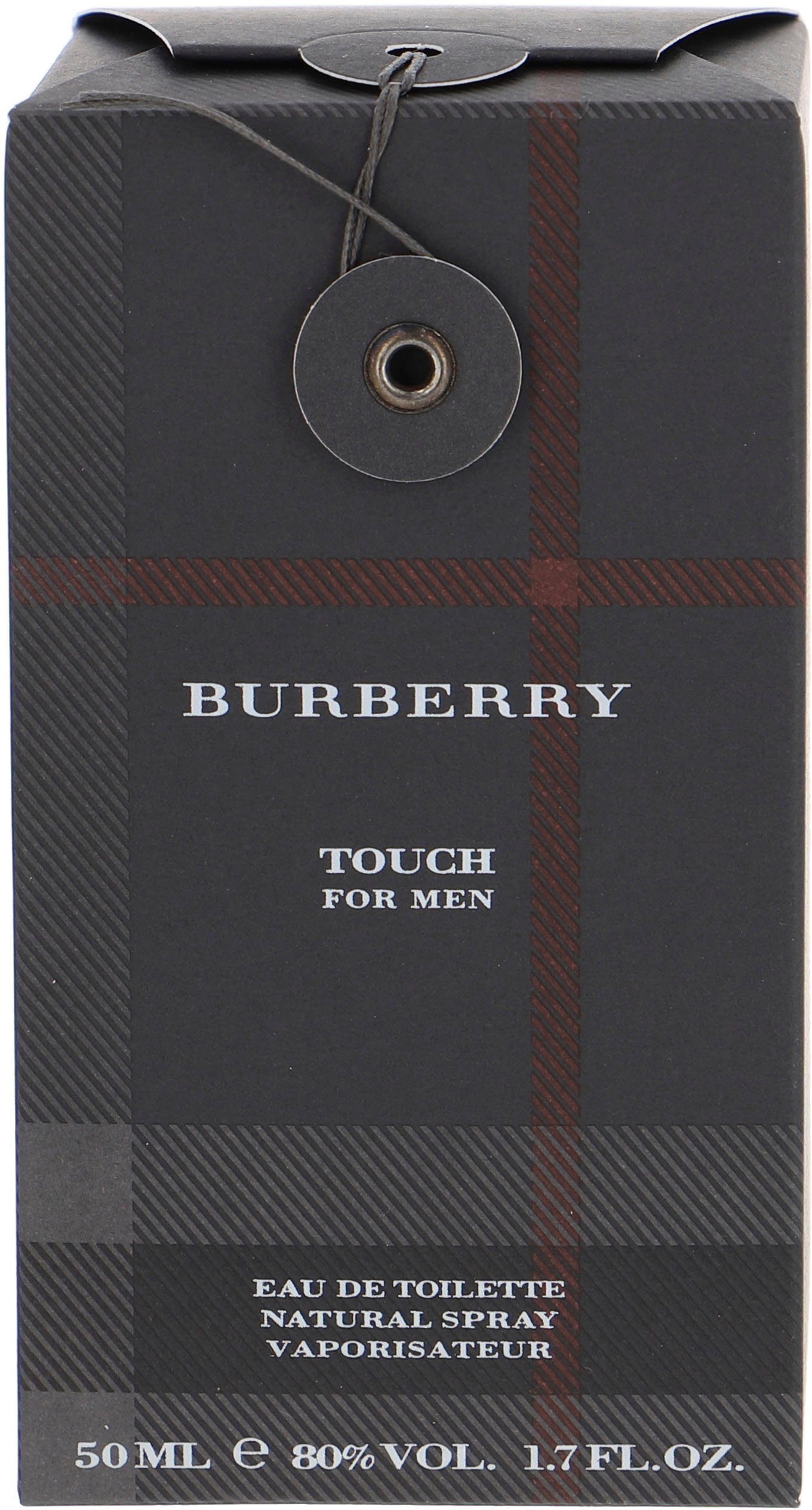 BURBERRY Eau de Toilette Touch for Men, mit Artemisia und frischen Veilchen
