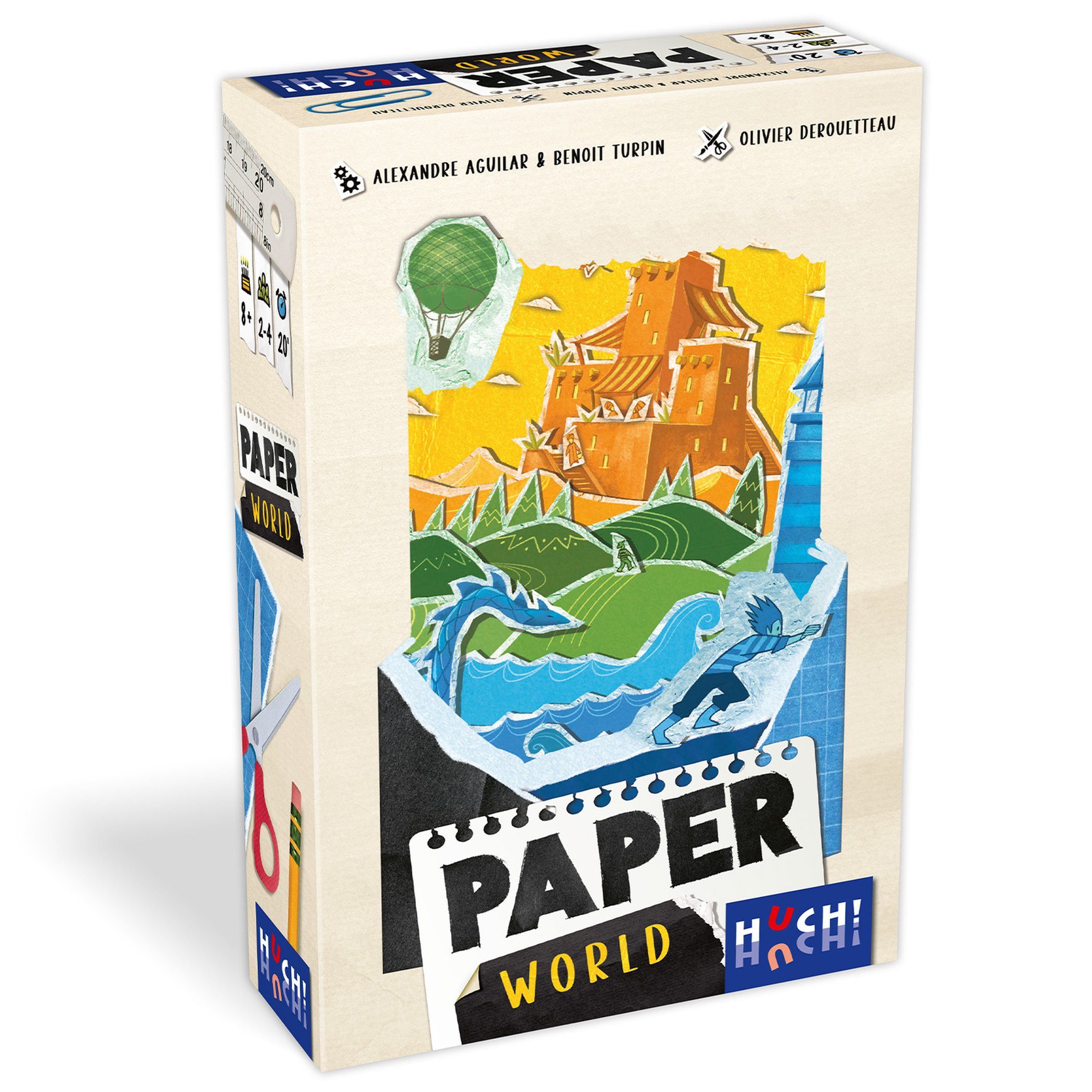 Hutter Trade Selection Spiel Paper World Kartenspiel für 2-4 Personen ab 8 Jahren