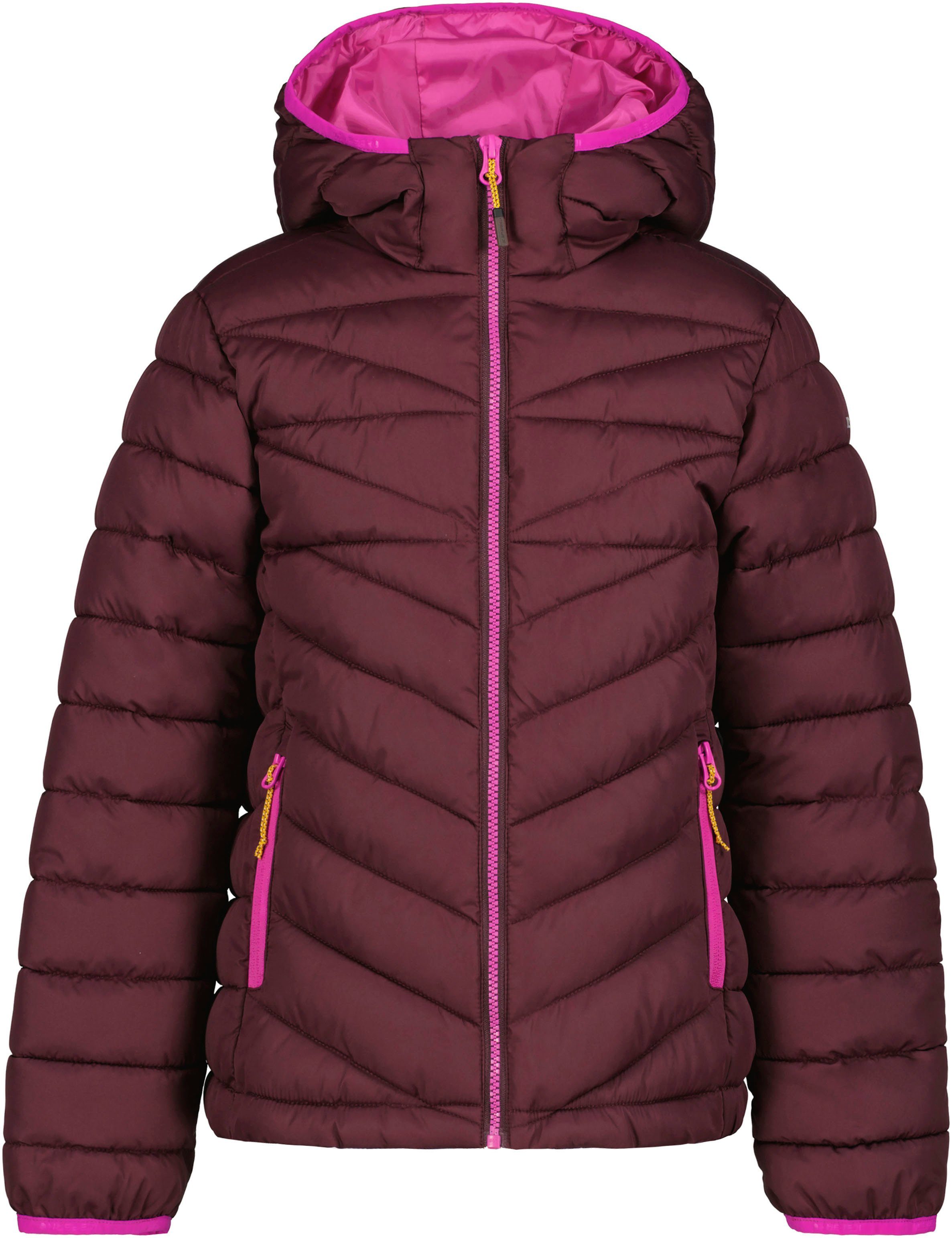 Icepeak Steppjacke Winddicht KENYON Atmungsaktiv - burgundy für Wärmend & & Kinder