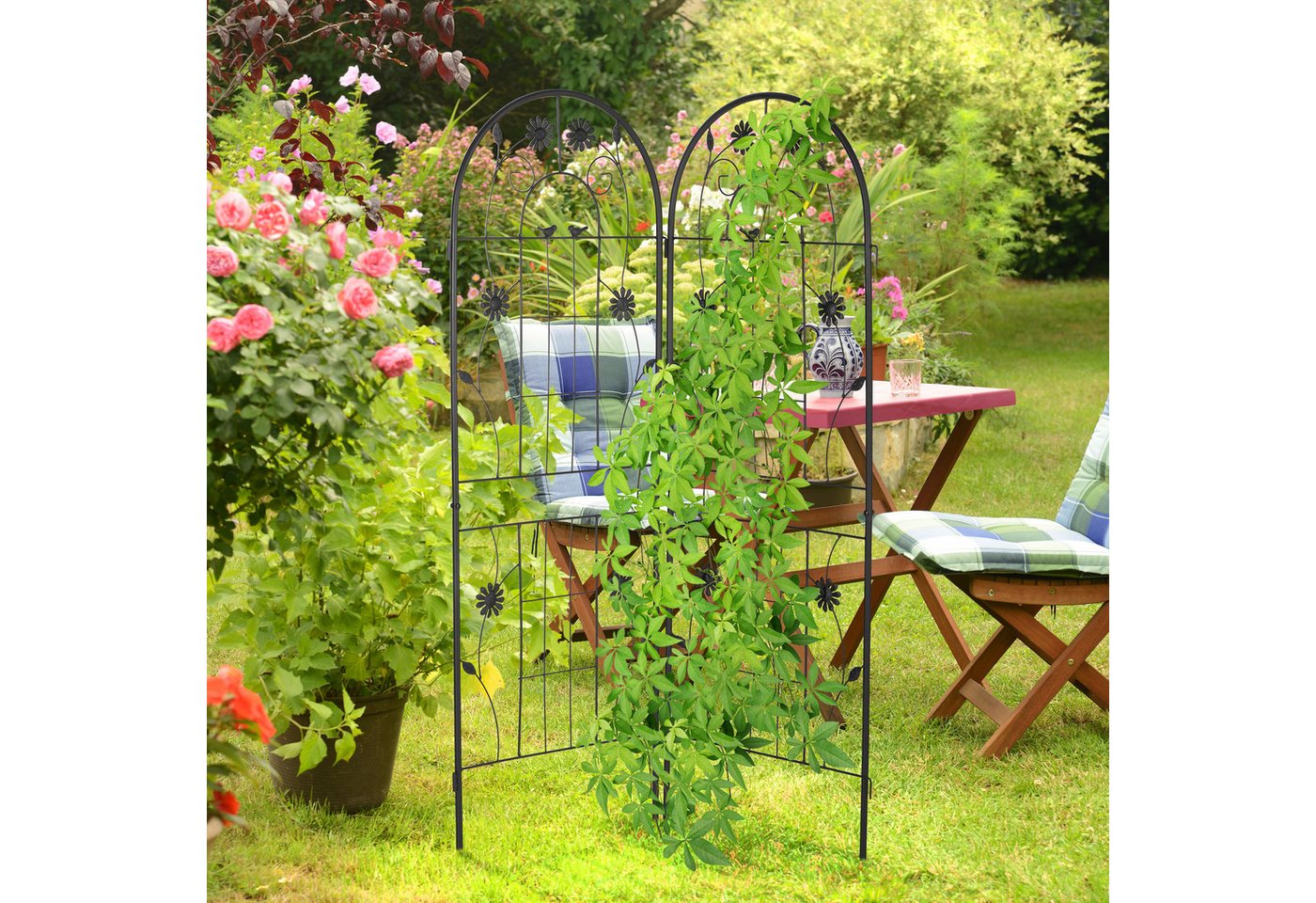 Thumbnail - relaxdays Rankgitter 2er Set 150 cm