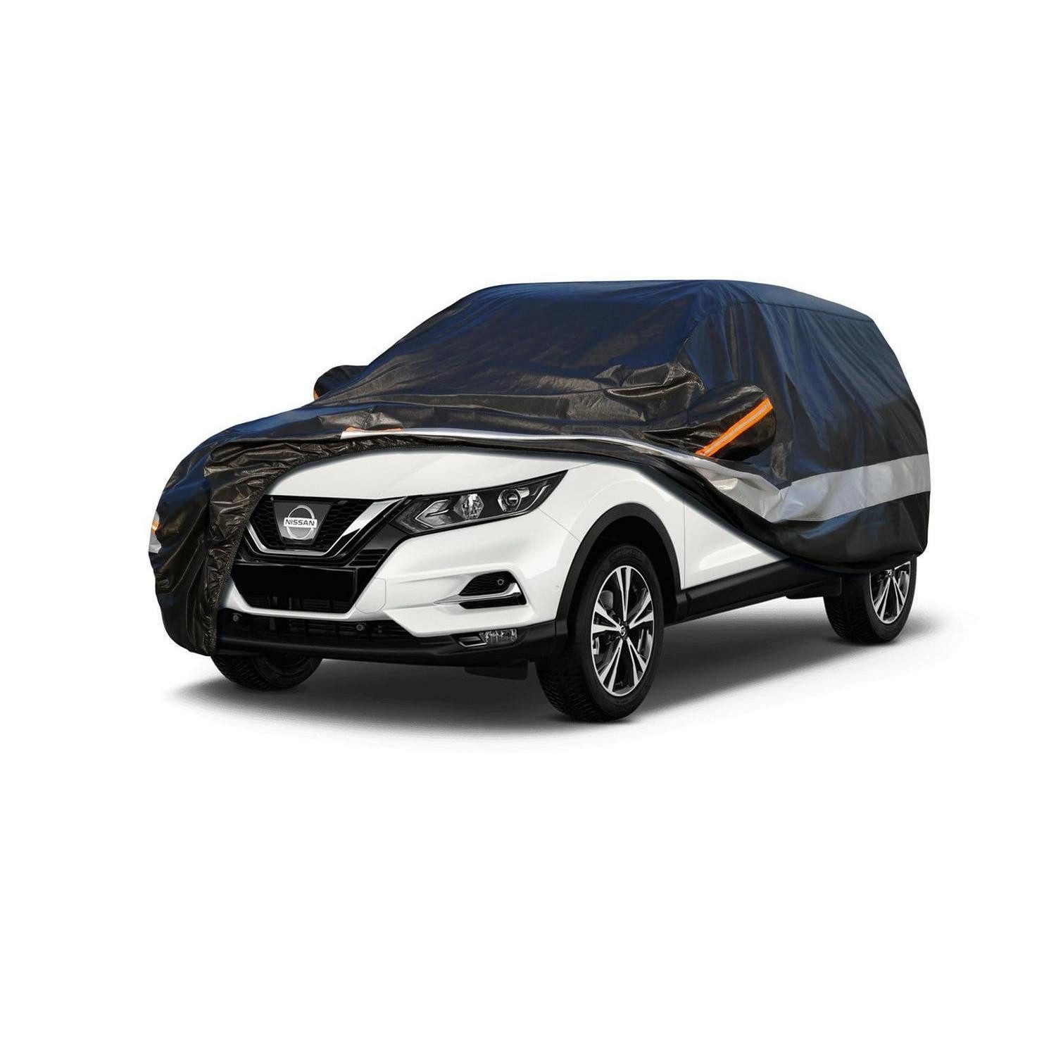 LuxusKollektion Autoplane Autoabdeckung 10 Passend für Nissan Qashqai(2007-2023) Schwarz