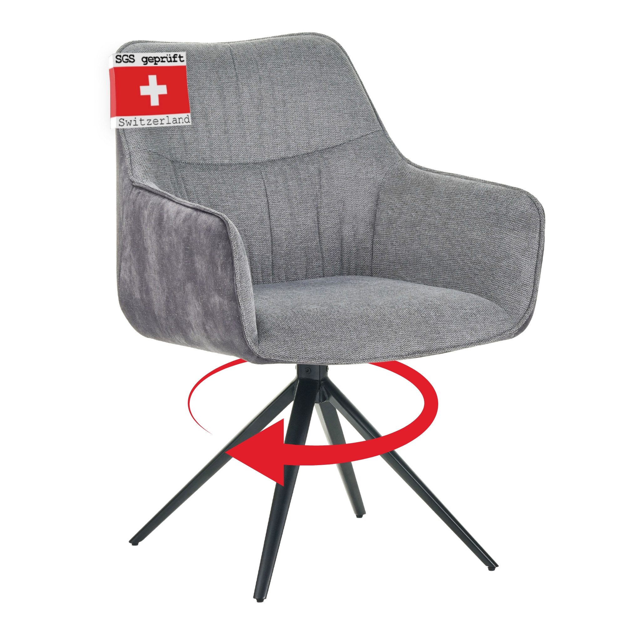 Drehstuhl Drehstuhl Pula moderne Drehstühle fürs Esszimmer, Küche, Konferenzraum