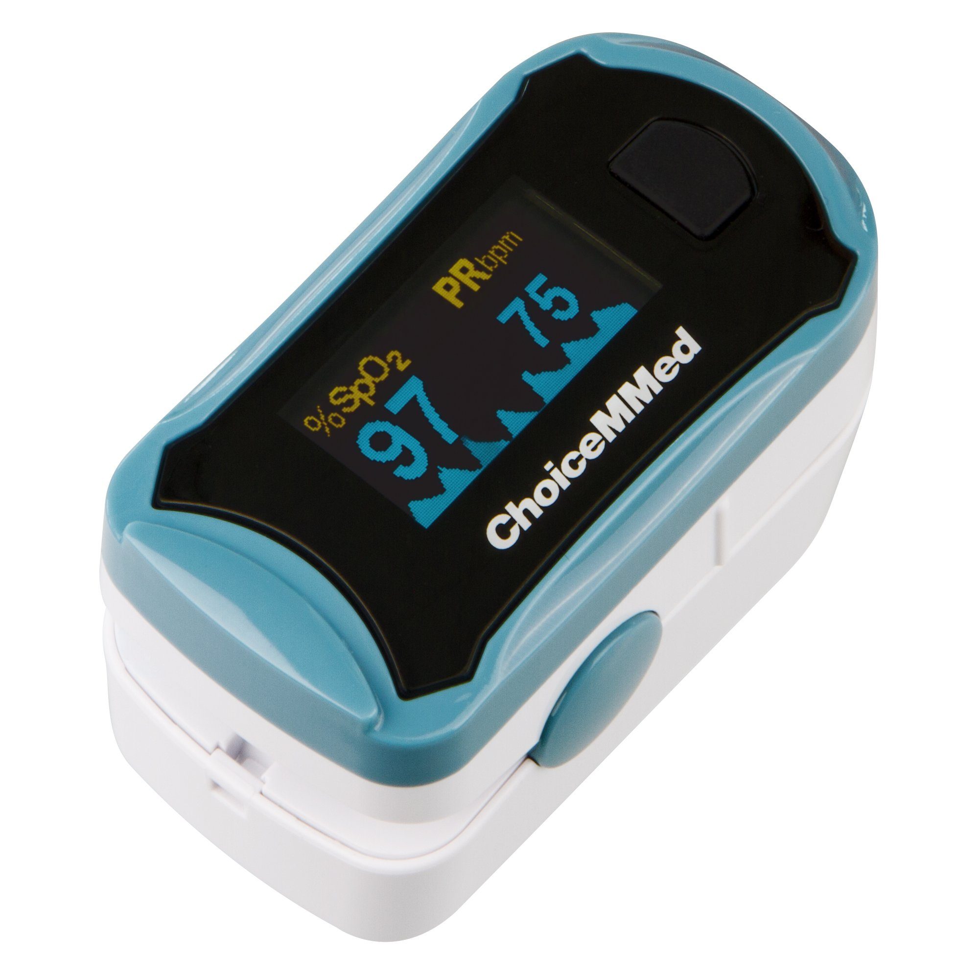Pulsoximeter Finger MD300C29 OLED Display Nylontasche Silikonschutzhülle