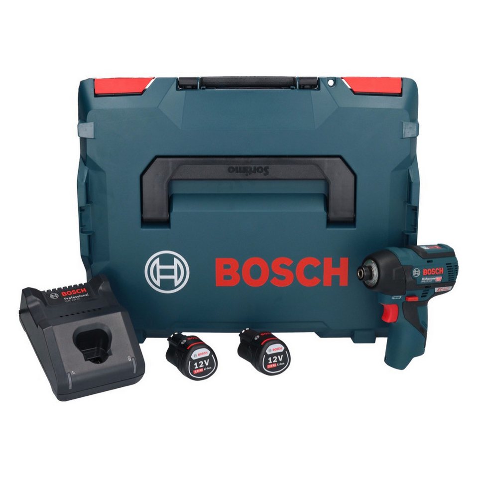 Thumbnail - Bosch Professional Akku-Schlagschrauber GDR 12V-110 Professional Akku Drehschlagschrauber 12 V 110 Nm 1/4" Br