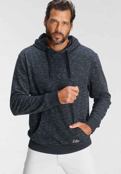 Man's World Kapuzensweatshirt kontrastfarbene Details