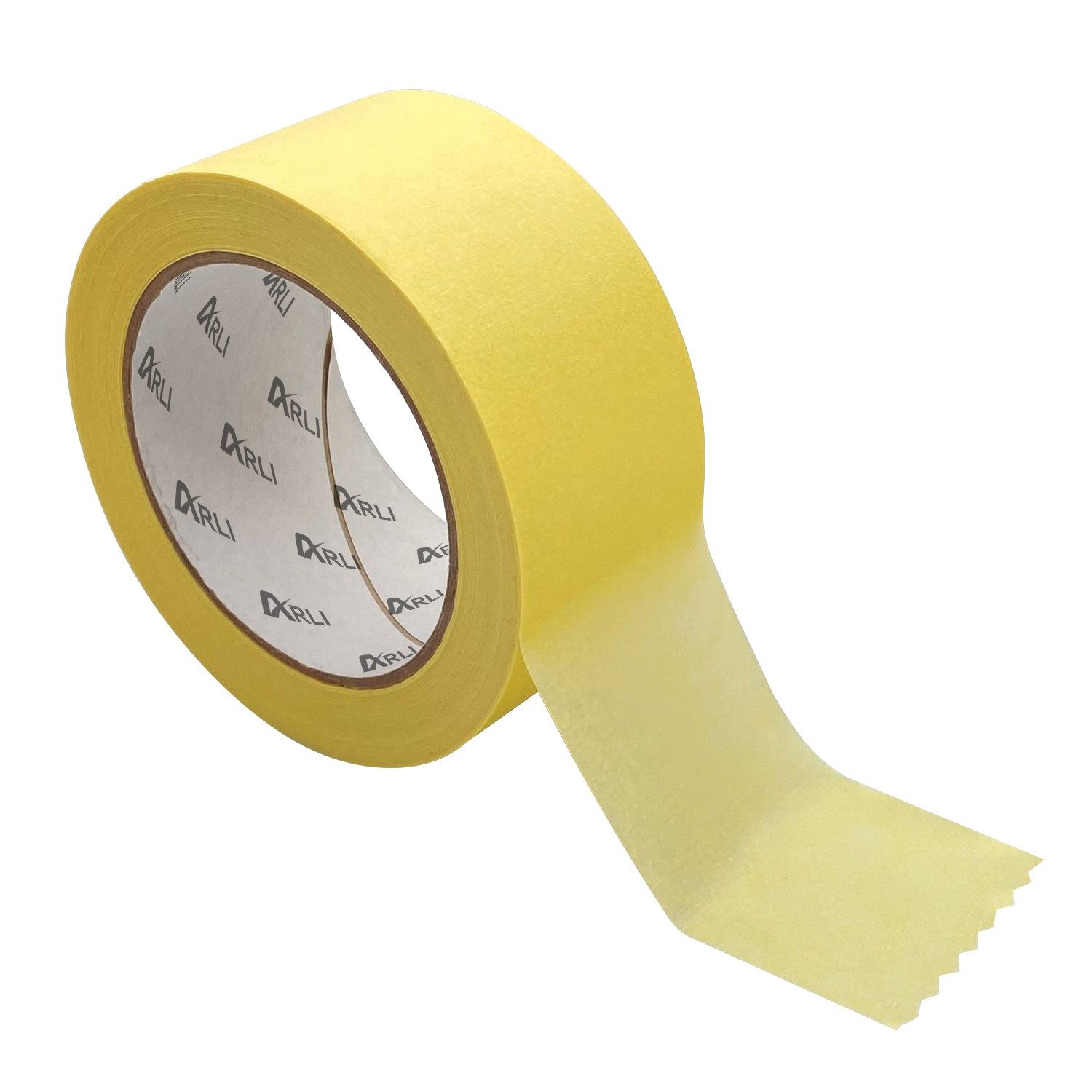 ARLI Kreppband 4x Abdeckklebeband Kreppband 48 mm x 50 m (vierer Set, 4-St., Rollen) Malerkrepp Malerband Kreppklebeband