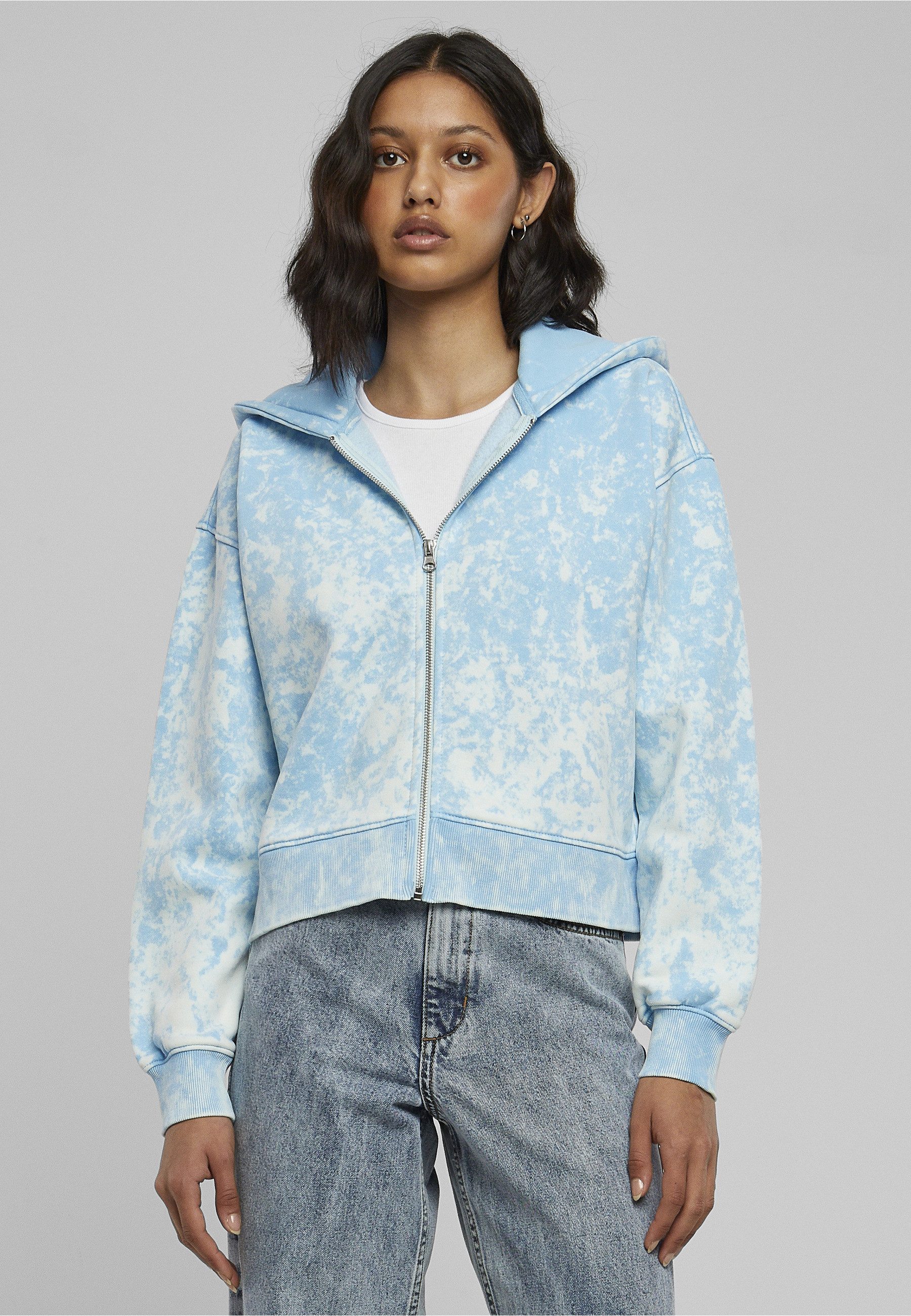 URBAN CLASSICS Funktions-Kapuzensweatjacke Urban Classics Damen (1-tlg)