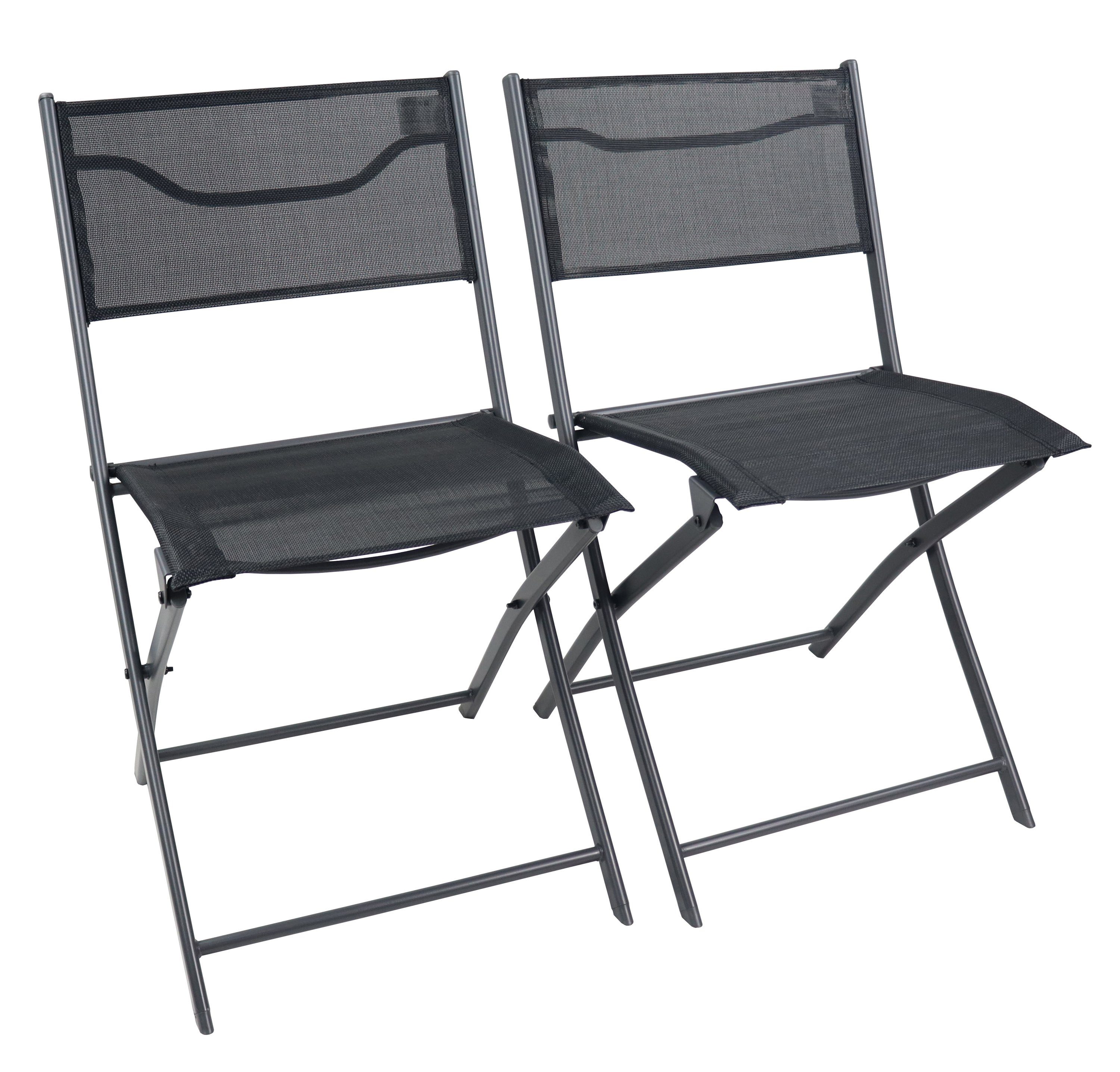 VCM Gartenstuhl Sumila 2er Set B. 45 x T. 46 x H. 79 cm (2 St), Sitzgruppe für die Terrasse, Balkonmöbel, für Entspannung im Garten
