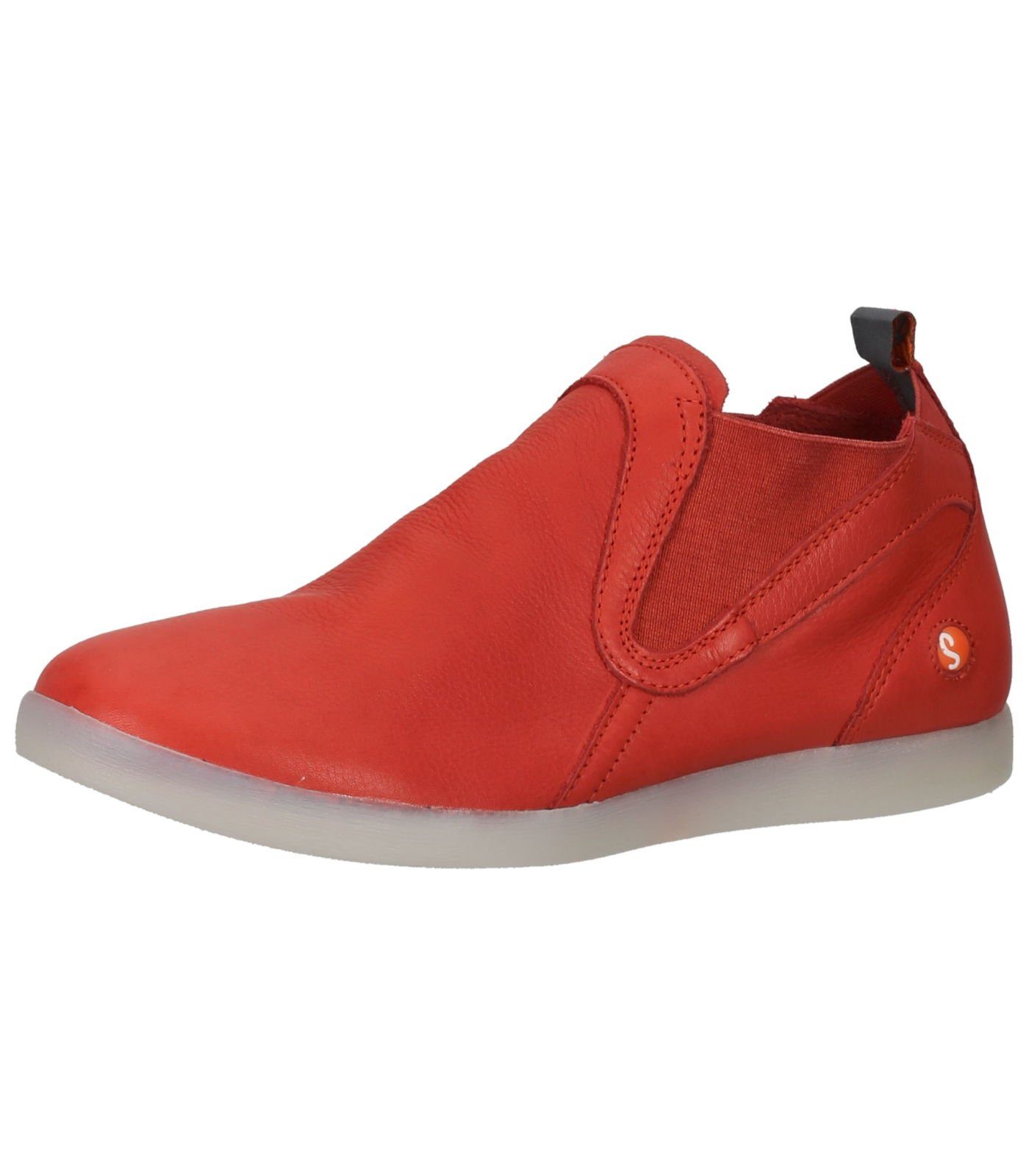 Rot softinos Slipper Leder Slipper