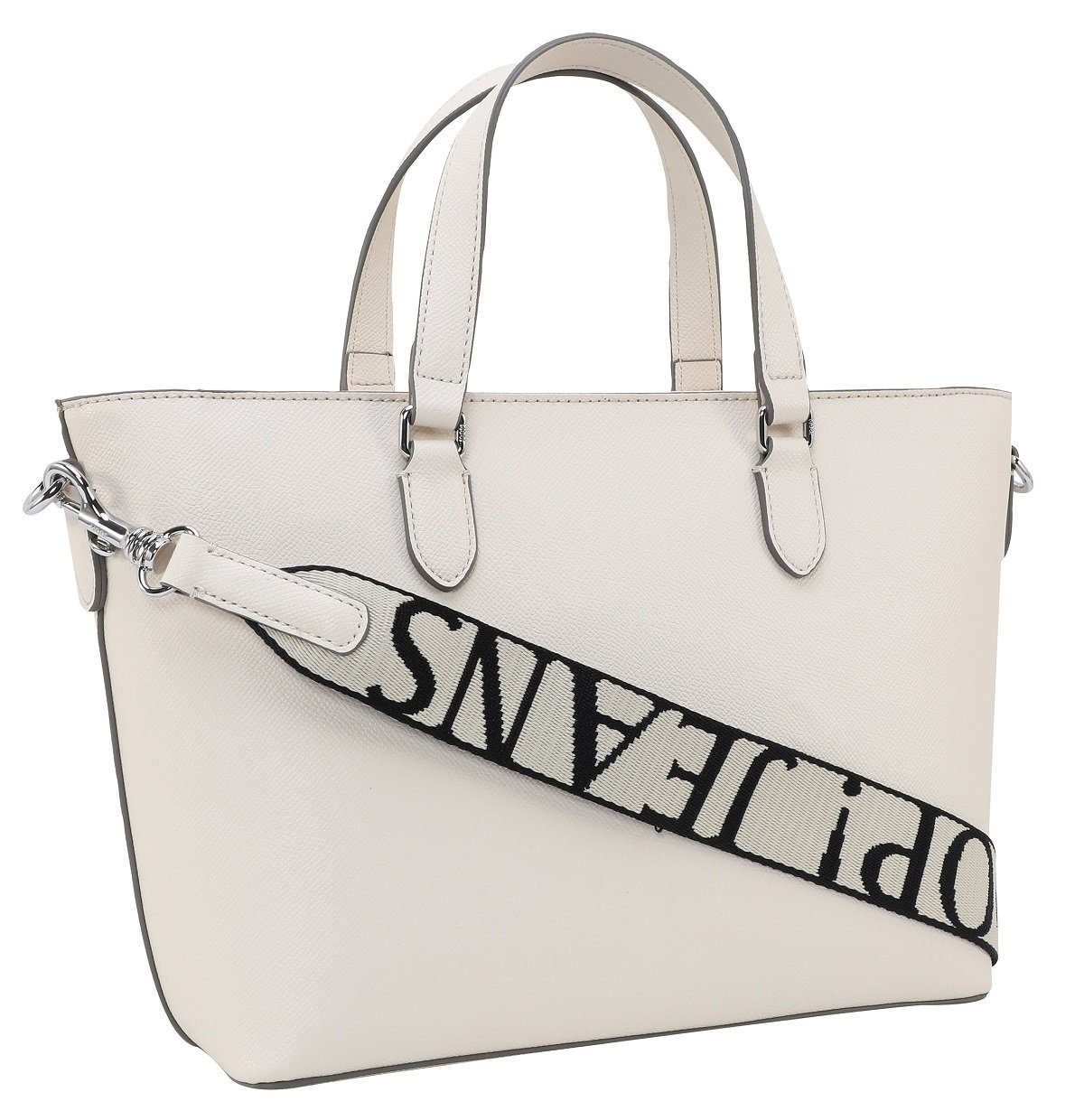 JOOP! Handtasche ketty Handbag Grifftasche Giro, silberfarbene Metalldetails