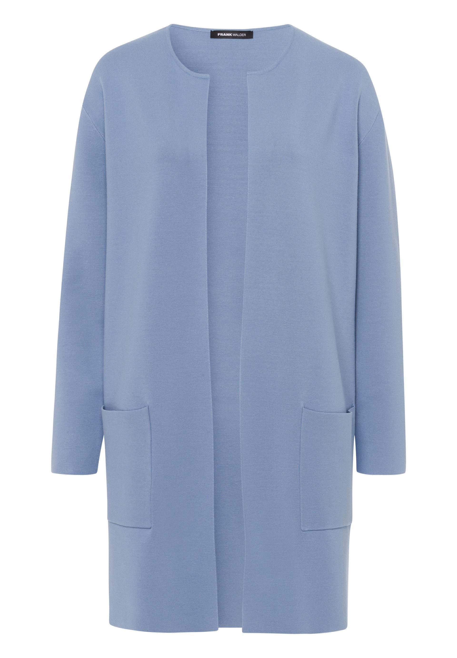 FRANK WALDER Longstrickjacke mit offenen Kanten günstig online kaufen